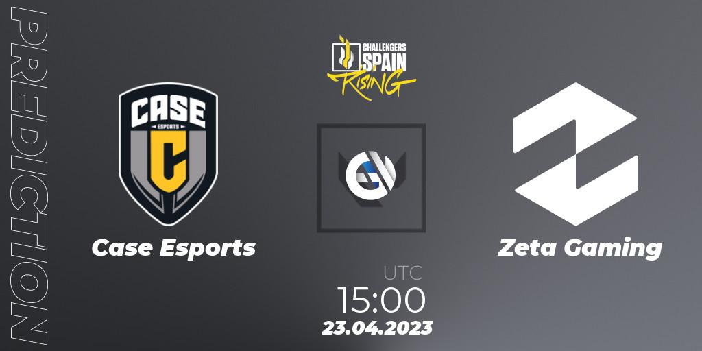 Case Esports vs Zeta Gaming: Match Prediction. 23.04.2023 at 17:00, VALORANT, VALORANT Challengers 2023 Spain: Rising Split 2