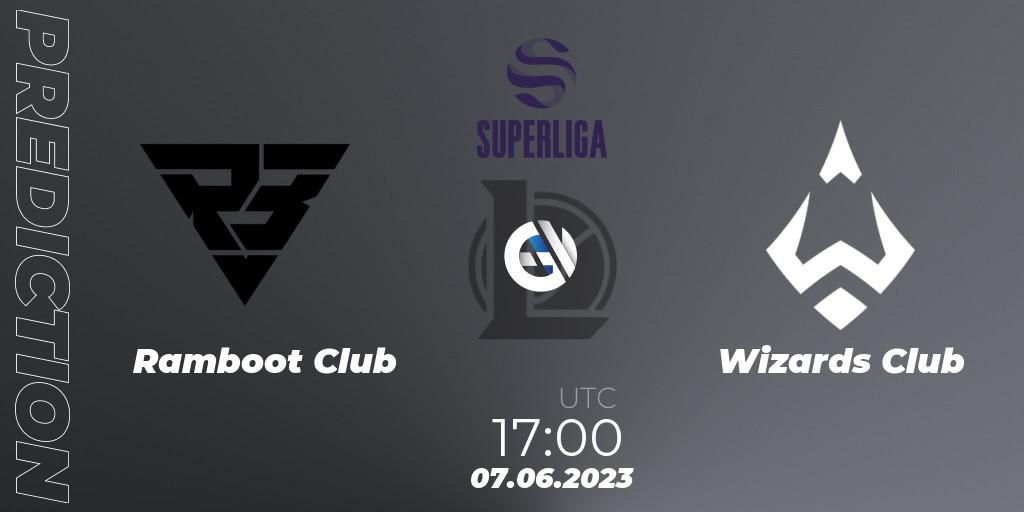 Ramboot Club vs Wizards Club: Match Prediction. 07.06.23, LoL, LVP Superliga 2nd Division 2023 Summer