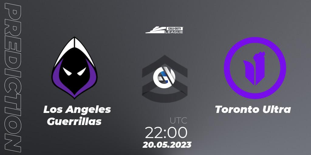 Los Angeles Guerrillas vs Toronto Ultra: Match Prediction. 20.05.2023 at 22:00, Call of Duty, Call of Duty League 2023: Stage 5 Major Qualifiers