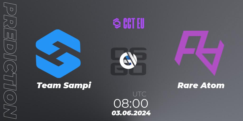 Team Sampi vs Rare Atom: Match Prediction. 03.06.2024 at 08:00, Counter-Strike (CS2), CCT Season 2 Europe Series 5