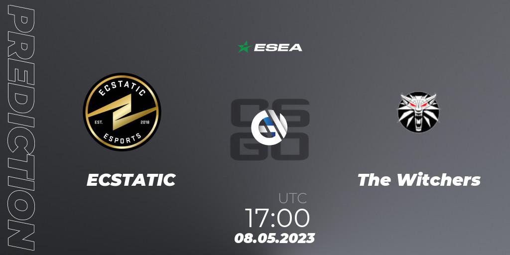 ECSTATIC vs The Witchers: Match Prediction. 08.05.2023 at 17:00, Counter-Strike (CS2), ESEA Season 45: Advanced Division - Europe