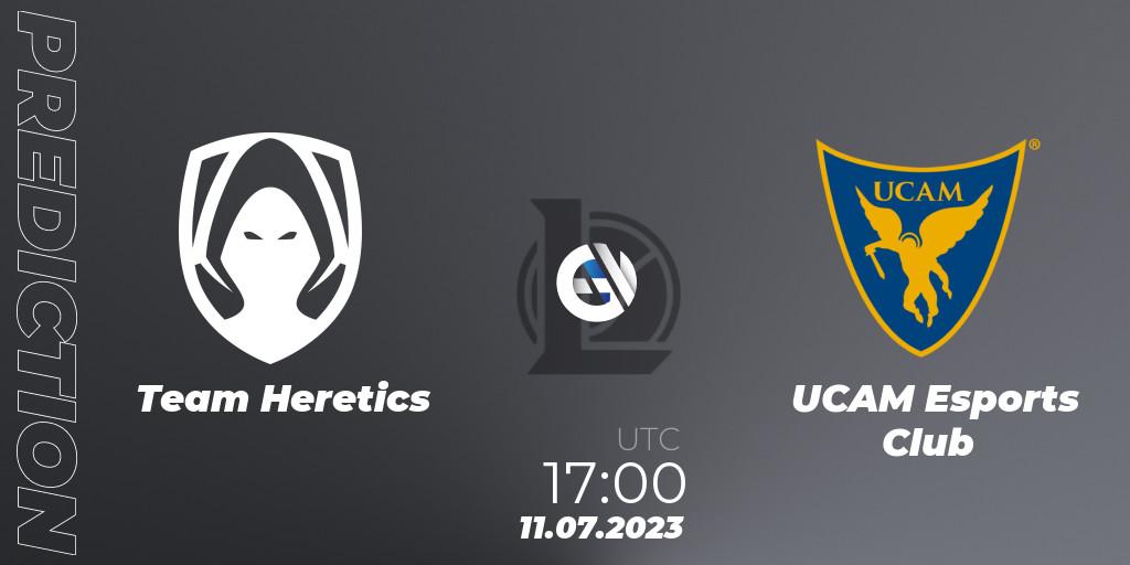 Los Heretics vs UCAM Esports Club: Match Prediction. 11.07.2023 at 17:00, LoL, Superliga Summer 2023 - Group Stage