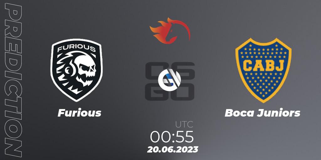 Furious vs Boca Juniors: Match Prediction. 20.06.2023 at 00:55, Counter-Strike (CS2), FiReLEAGUE Argentina 2023