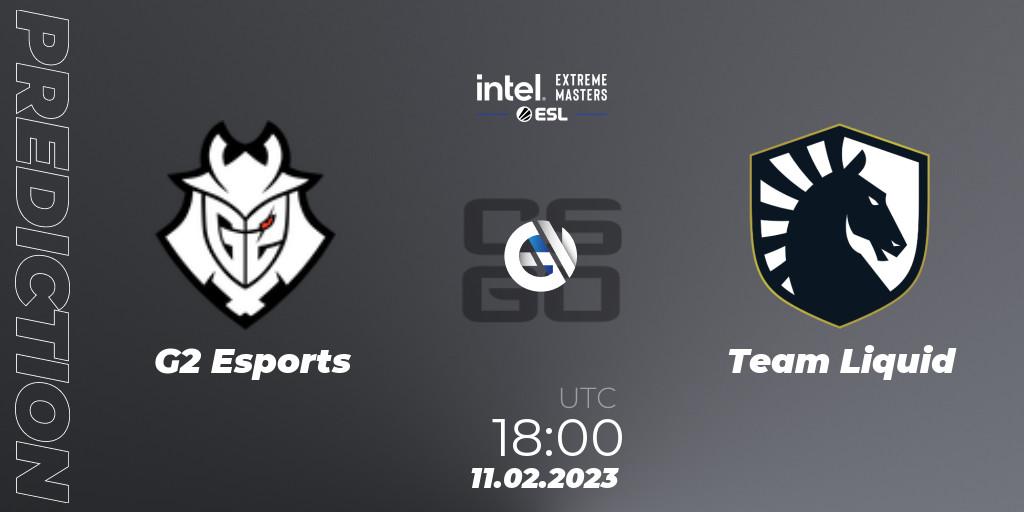 G2 Esports vs Team Liquid: Match Prediction. 11.02.23, CS2 (CS:GO), IEM Katowice 2023