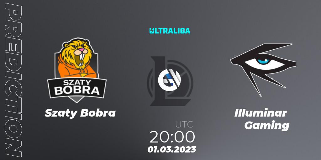 Szaty Bobra vs Illuminar Gaming: Match Prediction. 27.02.2023 at 20:00, LoL, Ultraliga Season 9 - Group Stage