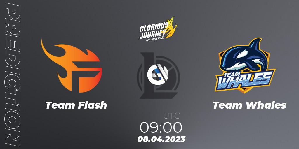 Team Flash vs Team Whales: Match Prediction. 08.04.2023 at 10:00, LoL, VCS Spring 2023 - Group Stage