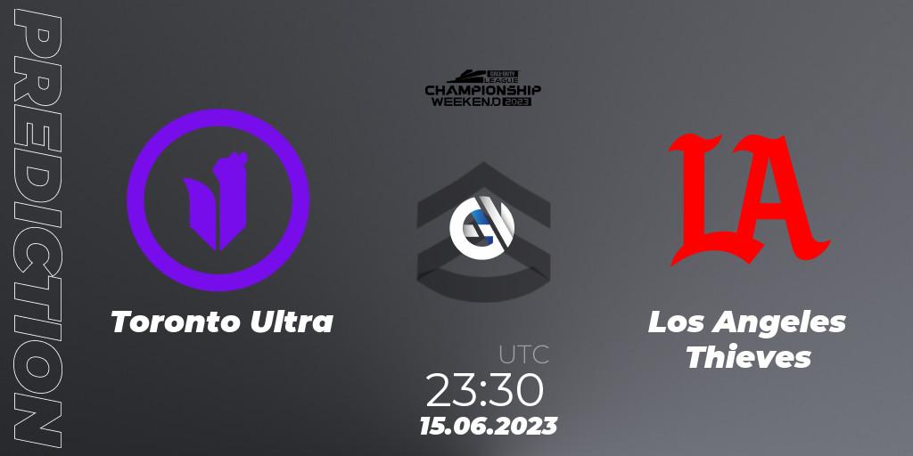 Toronto Ultra vs Los Angeles Thieves: Match Prediction. 15.06.2023 at 23:30, Call of Duty, Call of Duty League Championship 2023