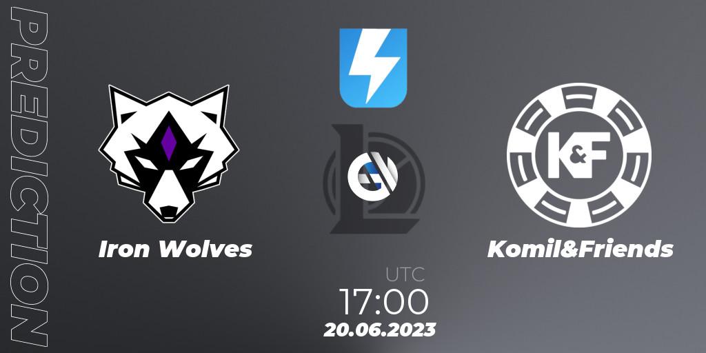 Iron Wolves vs Komil&Friends: Match Prediction. 05.07.23, LoL, Ultraliga Season 10 2023 Regular Season
