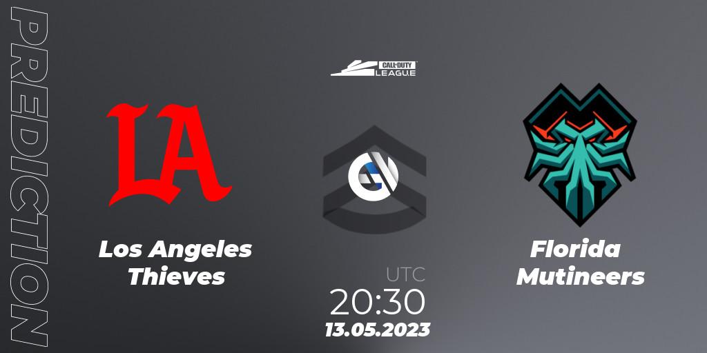 Los Angeles Thieves vs Florida Mutineers: Match Prediction. 13.05.2023 at 20:30, Call of Duty, Call of Duty League 2023: Stage 5 Major Qualifiers