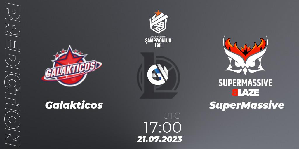 Galakticos vs SuperMassive: Match Prediction. 21.07.23, LoL, TCL Summer 2023 - Group Stage