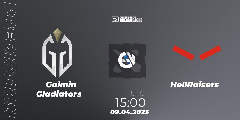Gaimin Gladiators vs ex-HellRaisers: Match Prediction. 09.04.2023 at 15:24, Dota 2, DreamLeague Season 19 - Group Stage 1