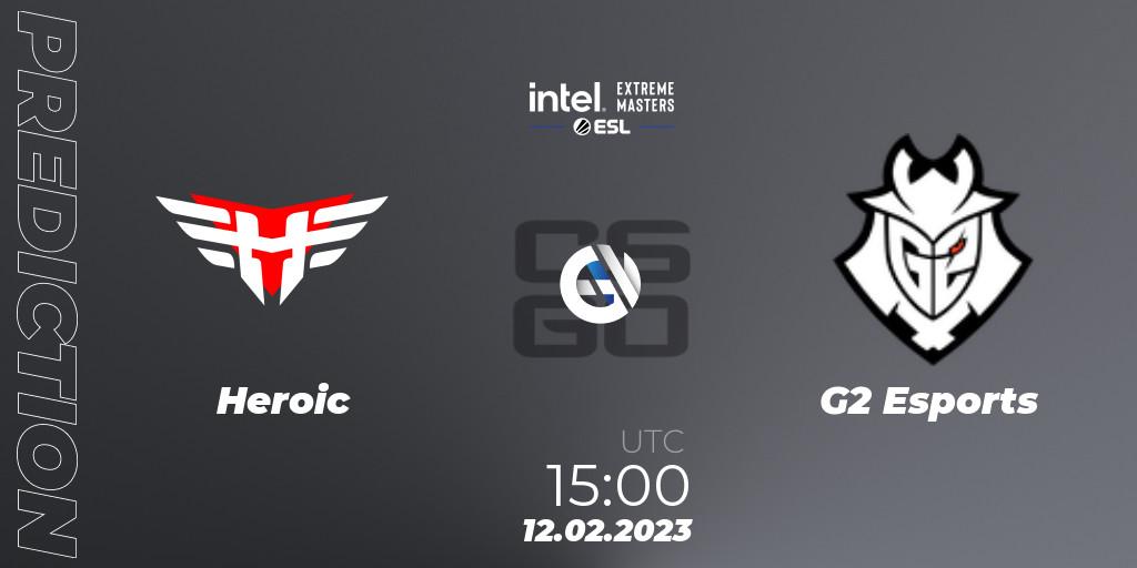 Heroic vs G2 Esports: Match Prediction. 12.02.23, CS2 (CS:GO), IEM Katowice 2023