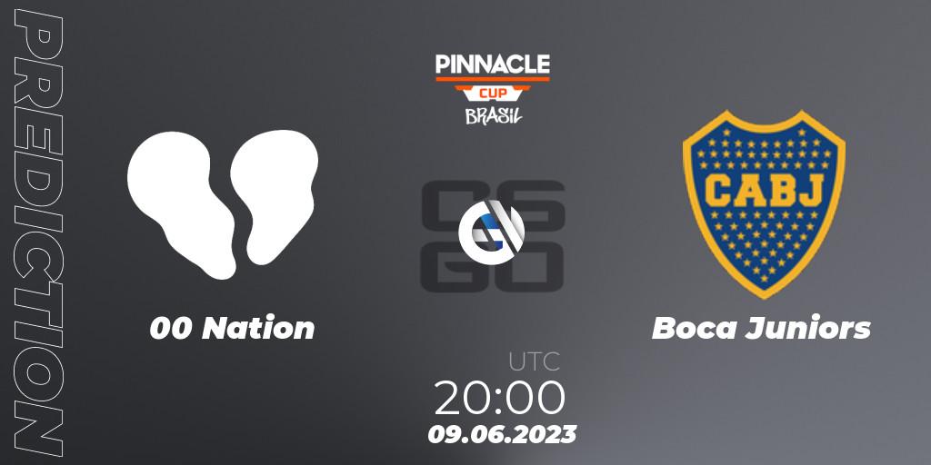 00 Nation vs Boca Juniors: Match Prediction. 09.06.23, CS2 (CS:GO), Pinnacle Brazil Cup 1