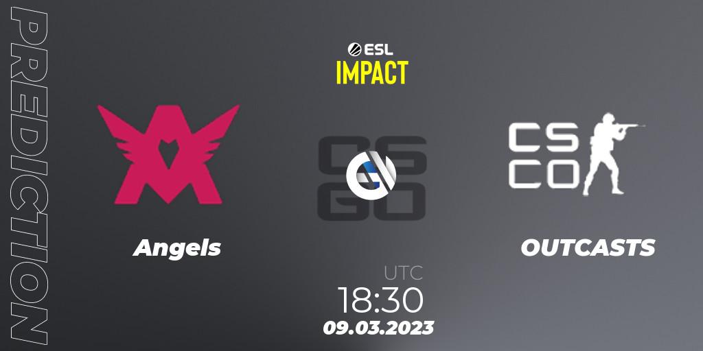 Angels vs GUILD: Match Prediction. 09.03.23, CS2 (CS:GO), ESL Impact League Season 3: European Division