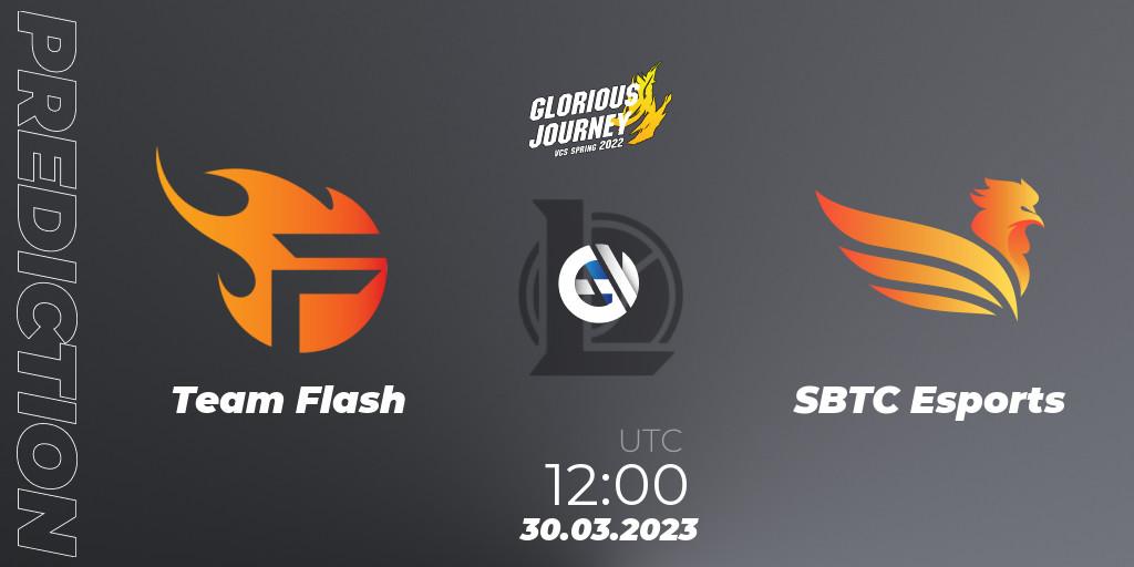 Team Flash vs SBTC Esports: Match Prediction. 11.03.23, LoL, VCS Spring 2023 - Group Stage