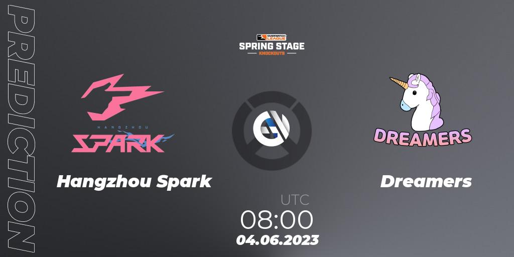 Hangzhou Spark vs Dreamers: Match Prediction. 04.06.2023 at 08:00, Overwatch, OWL Stage Knockouts Spring 2023