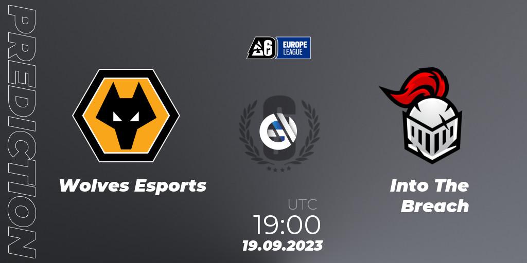Wolves Esports vs Into The Breach: Match Prediction. 19.09.23, Rainbow Six, Europe League 2023 - Stage 2