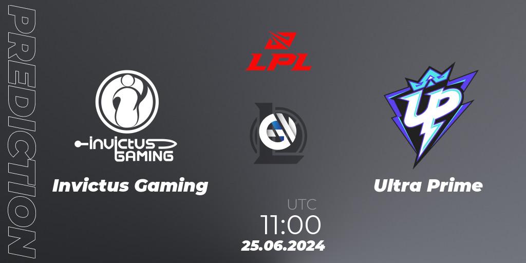 Invictus Gaming vs Ultra Prime: Match Prediction. 25.06.2024 at 09:00, LoL, LPL 2024 Summer - Group Stage