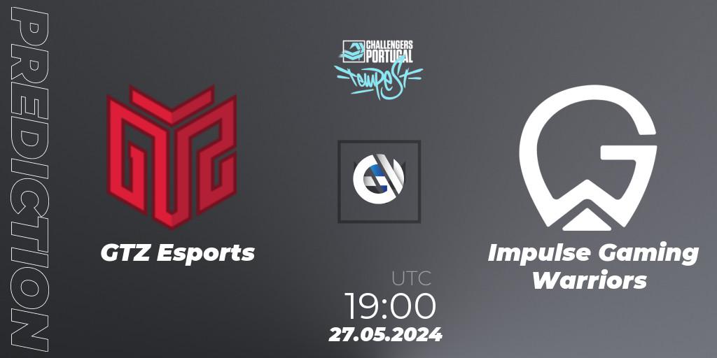 GTZ Esports vs Impulse Gaming Warriors: Match Prediction. 27.05.2024 at 18:00, VALORANT, VALORANT Challengers 2024 Portugal: Tempest Split 2