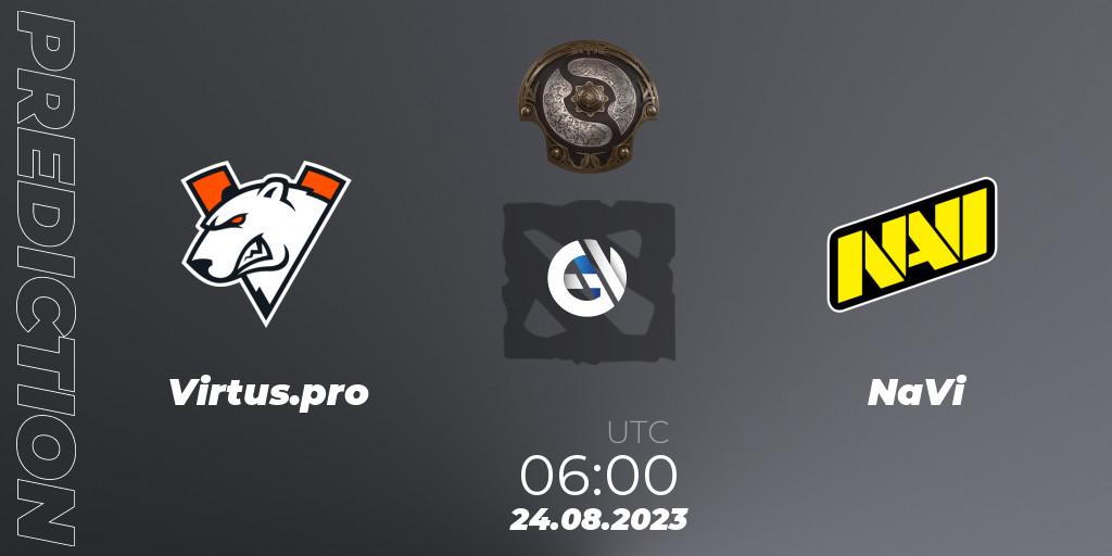 Virtus.pro vs NaVi: Match Prediction. 24.08.23, Dota 2, The International 2023 - Eastern Europe Qualifier