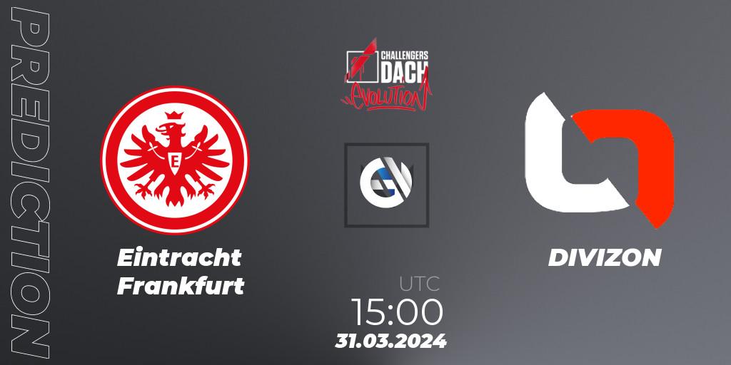 Eintracht Frankfurt vs DIVIZON: Match Prediction. 07.04.24, VALORANT, VALORANT Challengers 2024 DACH: Evolution Split 1