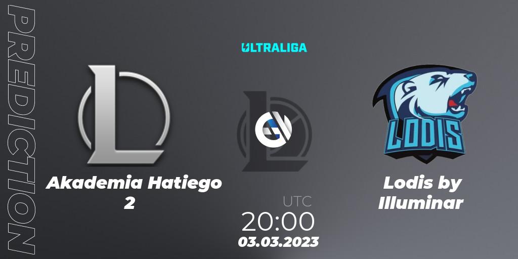 Akademia Hatiego 2 vs Lodis by Illuminar: Match Prediction. 03.03.23, LoL, Ultraliga 2nd Division Season 6
