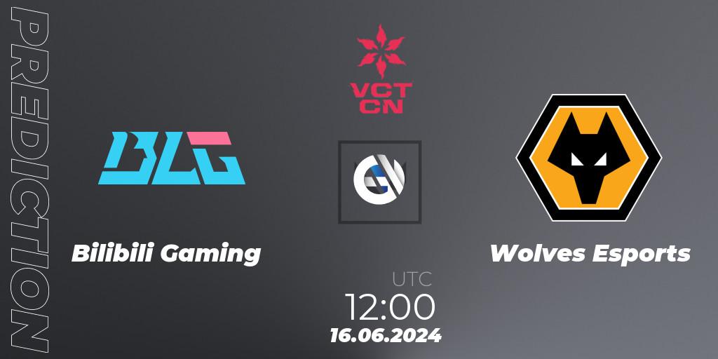 Bilibili Gaming vs Wolves Esports: Match Prediction. 16.06.2024 at 11:30, VALORANT, VALORANT Champions Tour China 2024: Stage 2 - Group Stage