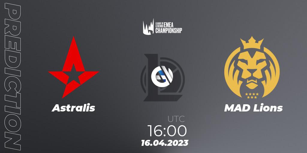 Astralis vs MAD Lions: Match Prediction. 16.04.23, LoL, LEC Spring 2023 - Group Stage