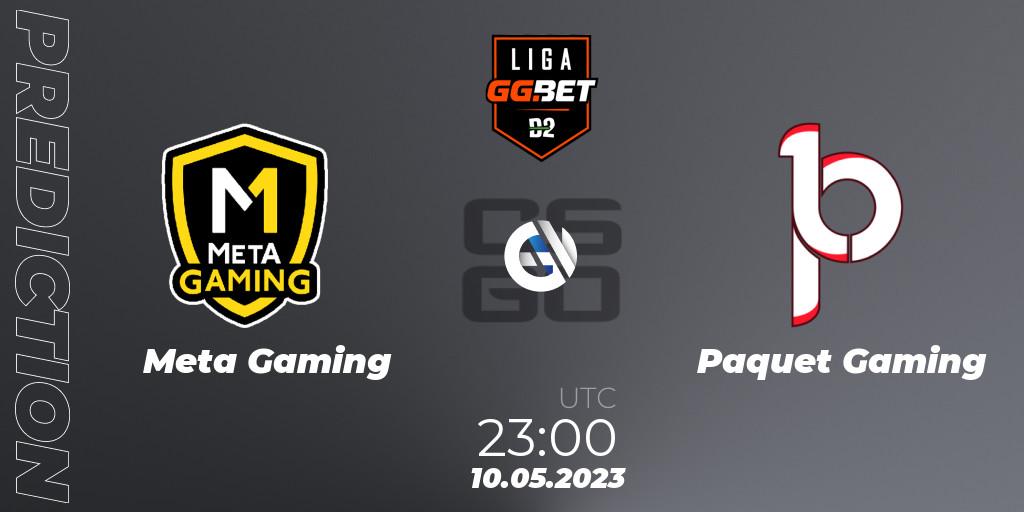 Meta Gaming Brasil vs Paquetá Gaming: Match Prediction. 10.05.2023 at 23:00, Counter-Strike (CS2), Dust2 Brasil Liga Season 1