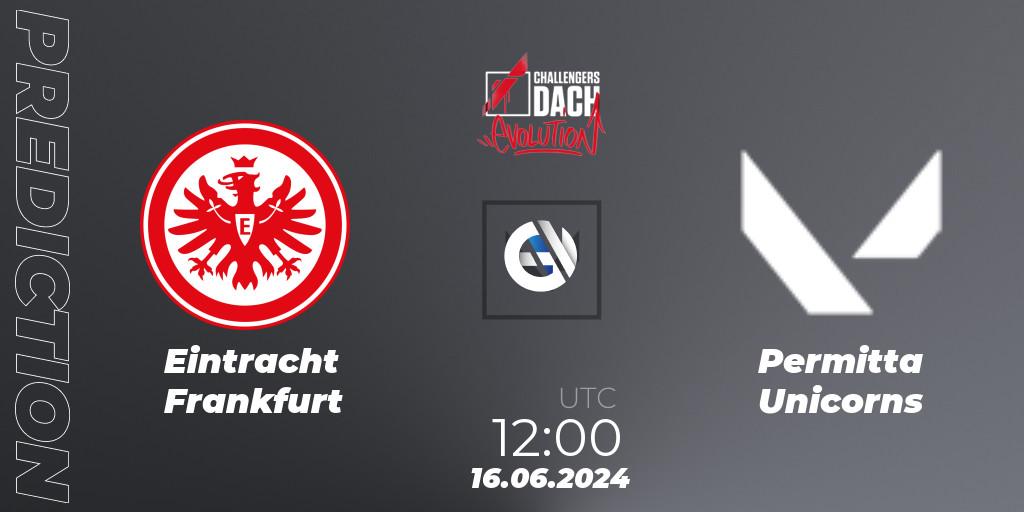 Eintracht Frankfurt vs Permitta Unicorns: Match Prediction. 16.06.2024 at 12:00, VALORANT, VALORANT Challengers 2024 DACH: Evolution Split 2
