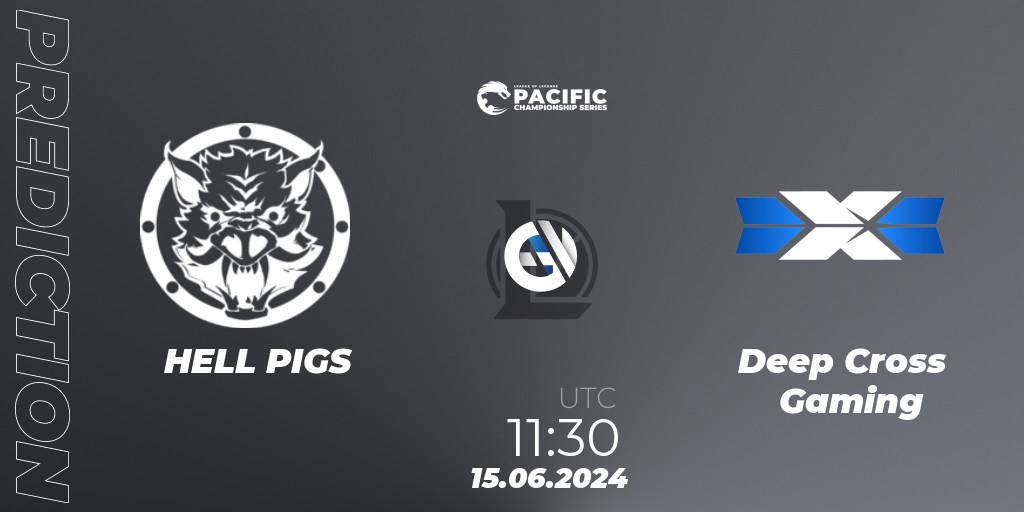 HELL PIGS vs Deep Cross Gaming: Match Prediction. 15.06.2024 at 11:30, LoL, PCS Summer 2024