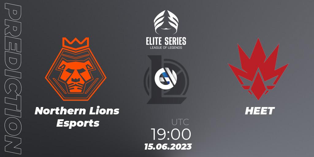 Northern Lions Esports vs HEET: Match Prediction. 15.06.23, LoL, Elite Series Summer 2023