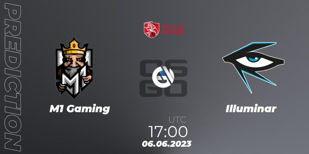 M1 Gaming vs Illuminar: Match Prediction. 06.06.2023 at 17:00, Counter-Strike (CS2), Polish Esports League 2023 Split 2