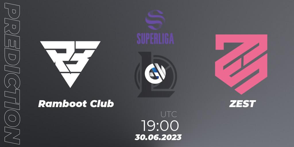 Ramboot Club vs ZEST: Match Prediction. 30.06.23, LoL, LVP Superliga 2nd Division 2023 Summer