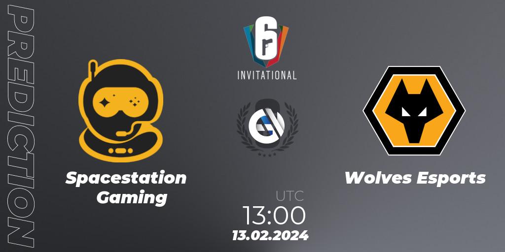 Spacestation Gaming vs Wolves Esports: Match Prediction. 13.02.2024 at 13:00, Rainbow Six, Six Invitational 2024 - Group Stage