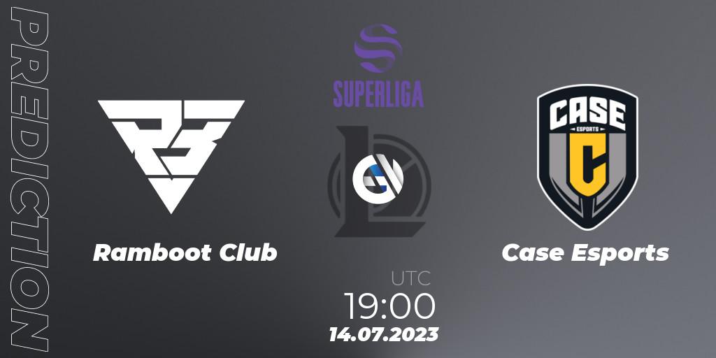 Ramboot Club vs Case Esports: Match Prediction. 14.07.2023 at 19:00, LoL, LVP Superliga 2nd Division 2023 Summer