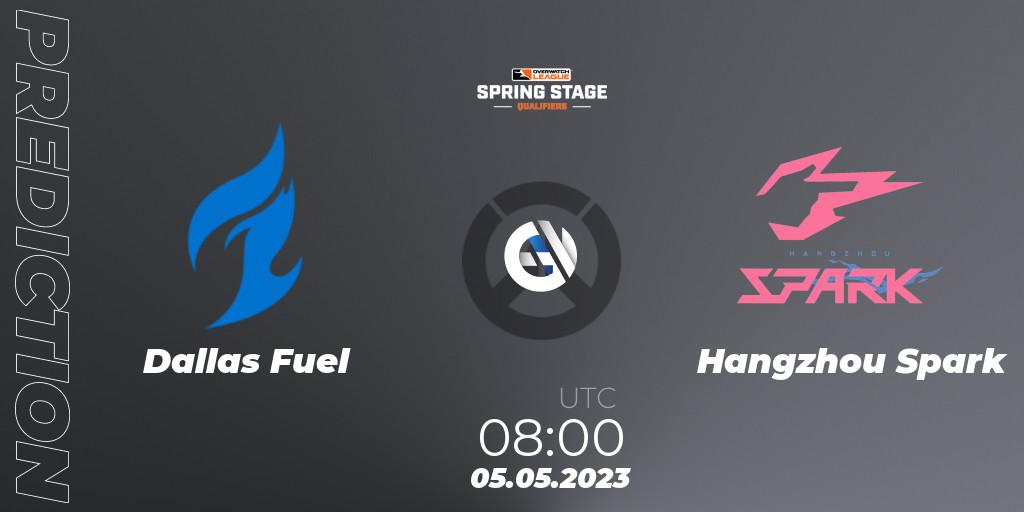 Dallas Fuel vs Hangzhou Spark: Match Prediction. 05.05.2023 at 08:00, Overwatch, OWL Stage Qualifiers Spring 2023 East