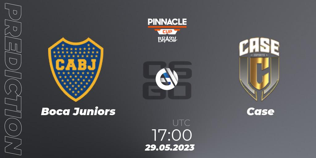 Boca Juniors vs Case: Match Prediction. 29.05.2023 at 14:00, Counter-Strike (CS2), Pinnacle Brazil Cup 1