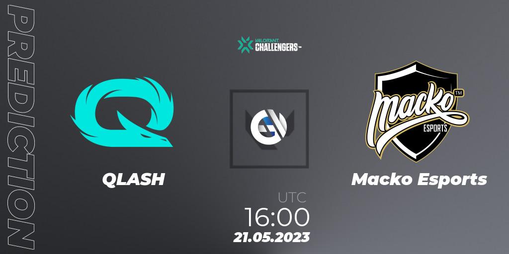 QLASH vs Macko Esports: Match Prediction. 21.05.23, VALORANT, VCL Italy: Rinascimento Split 2 2023 Playoffs