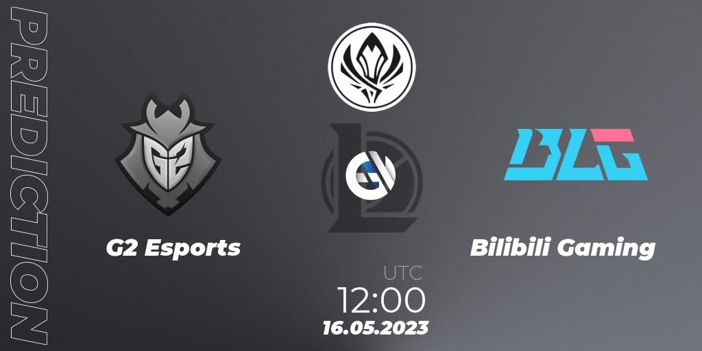 G2 Esports vs Bilibili Gaming: Match Prediction. 16.05.23, LoL, MSI 2023 - Playoff
