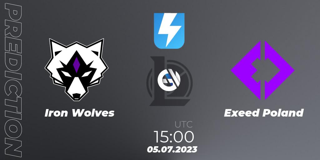 Iron Wolves vs Exeed Poland: Match Prediction. 13.06.23, LoL, Ultraliga Season 10 2023 Regular Season