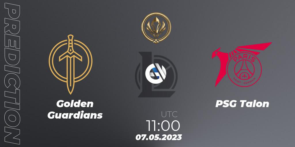 Golden Guardians vs PSG Talon: Match Prediction. 07.05.23, LoL, Mid-Season Invitational 2023 Last Chance Qualifier