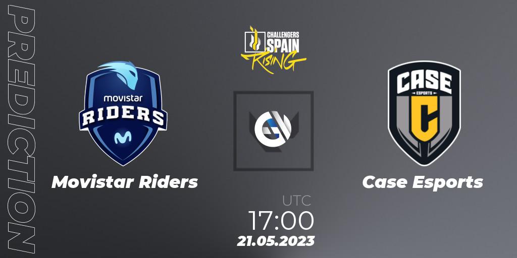 Movistar Riders vs Case Esports: Match Prediction. 21.05.2023 at 19:15, VALORANT, VALORANT Challengers 2023 Spain: Rising Split 2