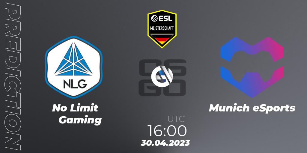 No Limit Gaming vs Munich eSports: Match Prediction. 14.05.23, CS2 (CS:GO), ESL Meisterschaft: Spring 2023 - Division 2