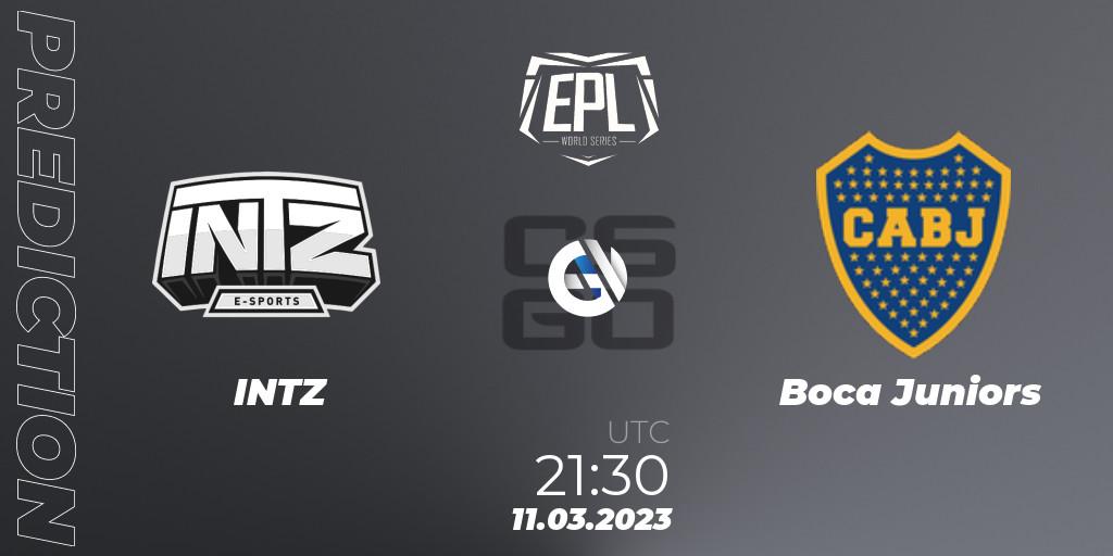 INTZ vs Boca Juniors: Match Prediction. 14.03.2023 at 17:00, Counter-Strike (CS2), EPL World Series: Americas Season 3
