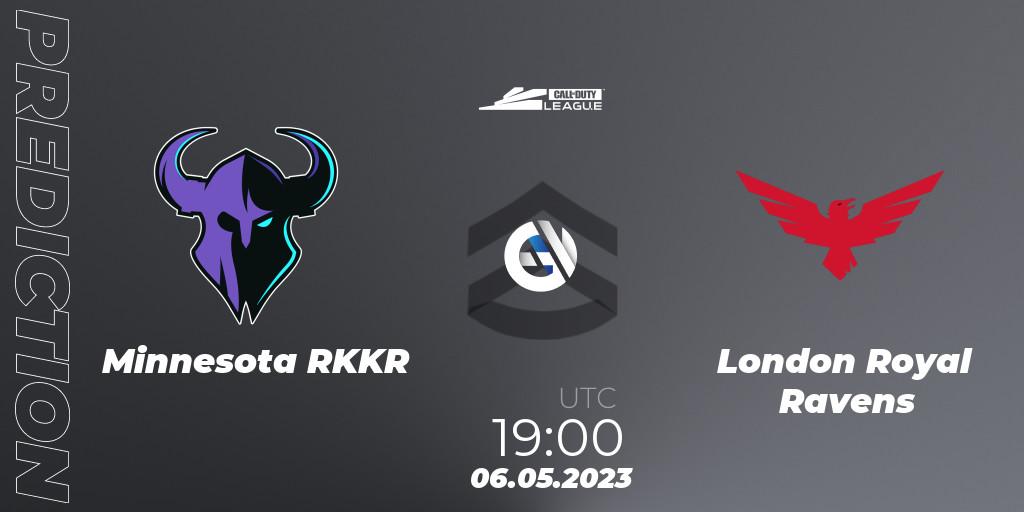 Minnesota RØKKR vs London Royal Ravens: Match Prediction. 06.05.2023 at 19:00, Call of Duty, Call of Duty League 2023: Stage 5 Major Qualifiers