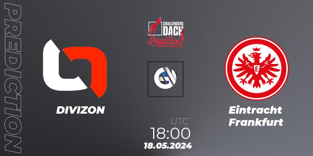 DIVIZON vs Eintracht Frankfurt: Match Prediction. 18.05.2024 at 18:00, VALORANT, VALORANT Challengers 2024 DACH: Evolution Split 2