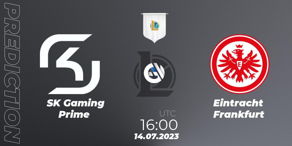 SK Gaming Prime vs Eintracht Frankfurt: Match Prediction. 14.07.2023 at 19:00, LoL, Prime League Summer 2023 - Group Stage