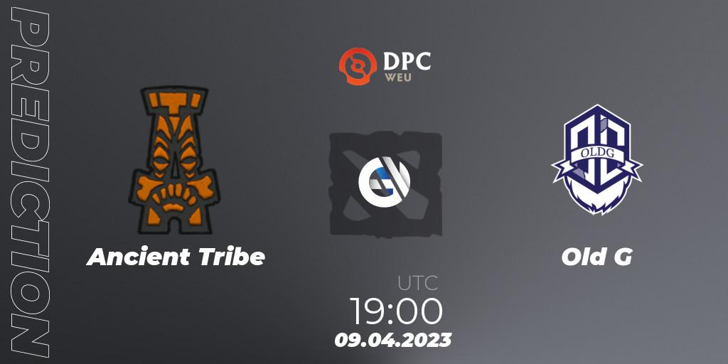 Ancient Tribe vs Old G: Match Prediction. 09.04.2023 at 18:54, Dota 2, DPC 2023 Tour 2: WEU Division II (Lower)
