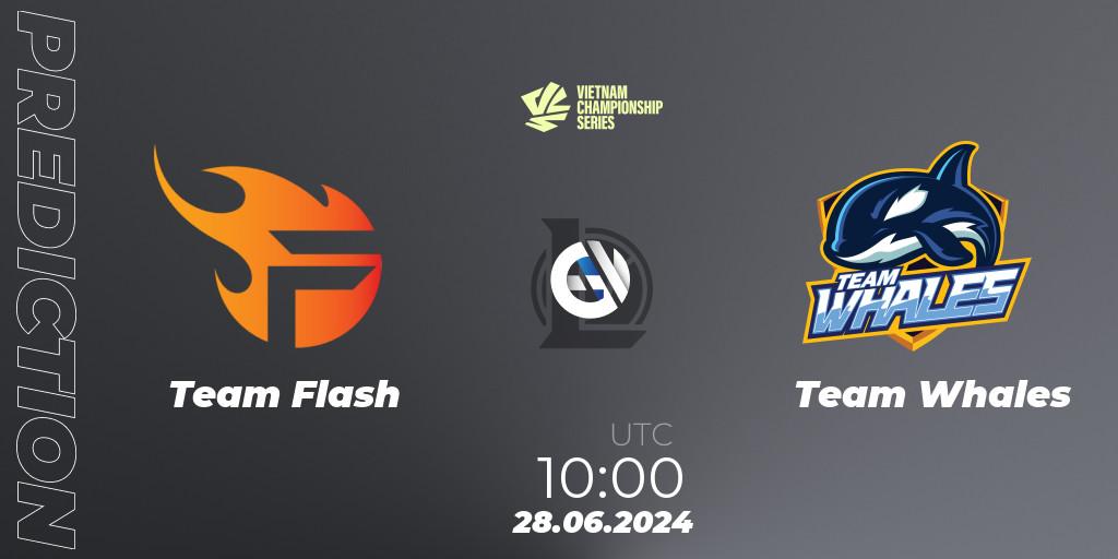 Team Flash vs Team Whales: Match Prediction. 03.08.2024 at 10:00, LoL, VCS Summer 2024 - Group Stage
